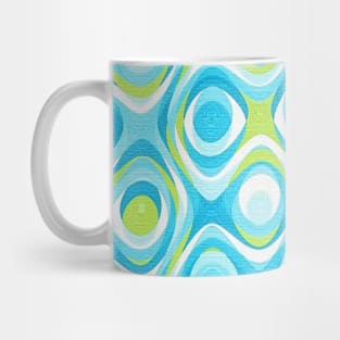 Blue pattern Mug